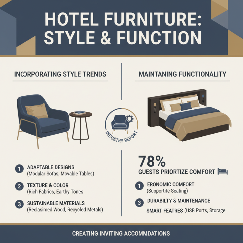 How to Choose Hotel Furniture for Optimal Guest Comfort and Style?