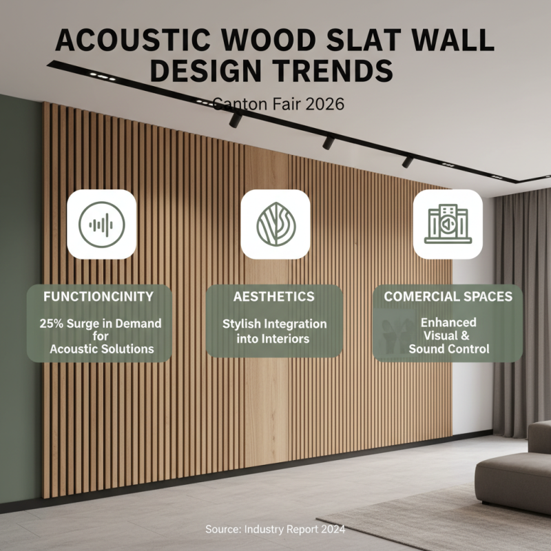 Discover Acoustic Wood Slat Wall Trends at Canton Fair 2026?