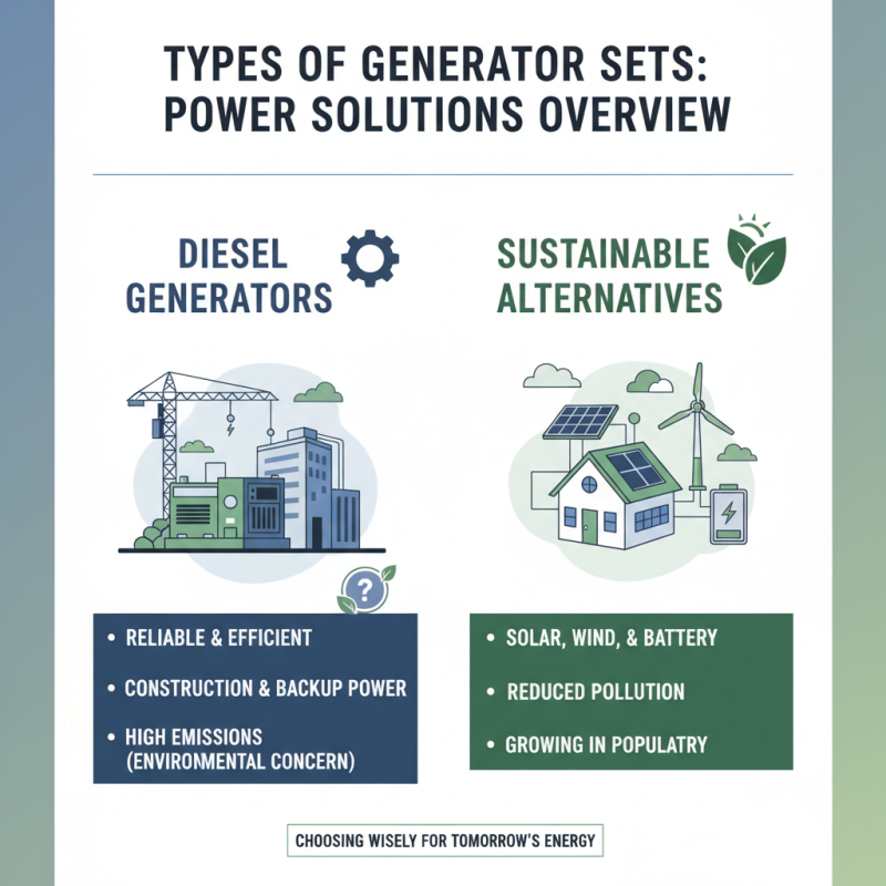 Top Generator Set Types for Optimal Power Solutions?