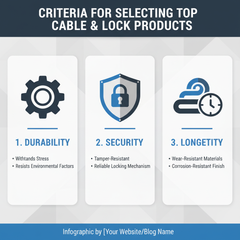 Top 10 Cable and Lock Products at China Import and Export Fair?