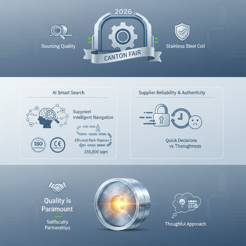 How to Source Quality Stainless Steel Coil at Canton Fair 2026?