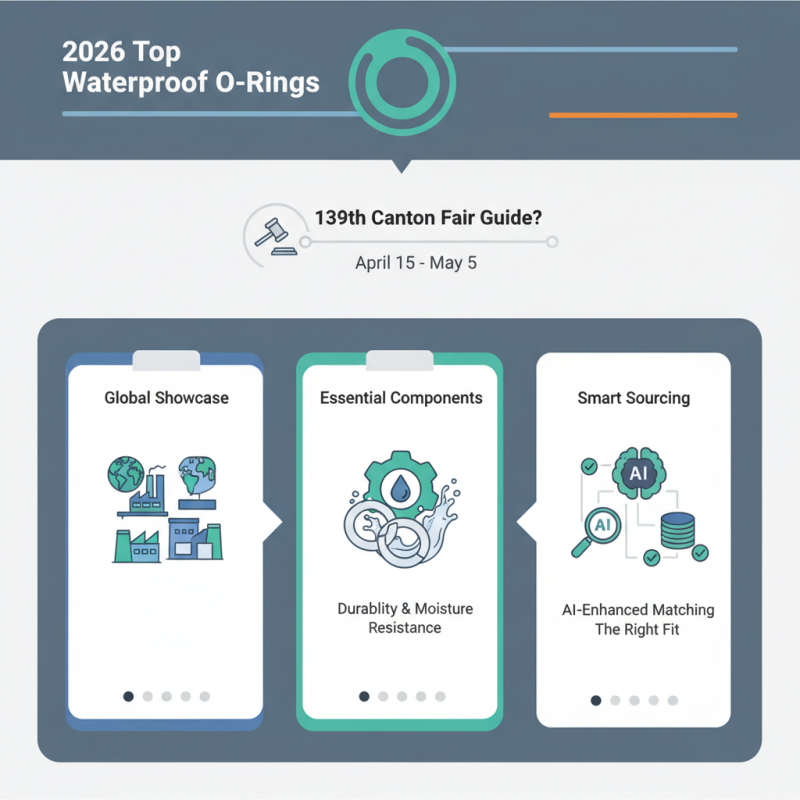 2026 Top Waterproof O-Rings at 139th Canton Fair Guide?