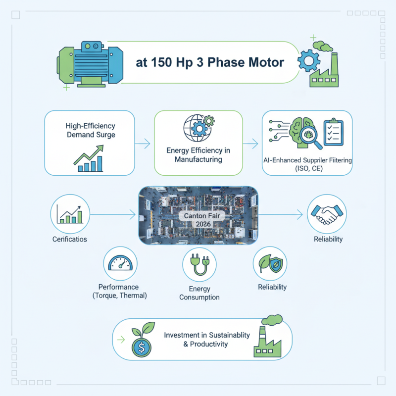 How to Choose a 150 Hp 3 Phase Motor at Canton Fair 2026?