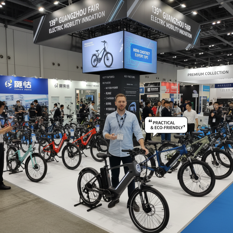 Электрические велосипеды на 139-й ярмарке в Гуанчжоу как выбрать?