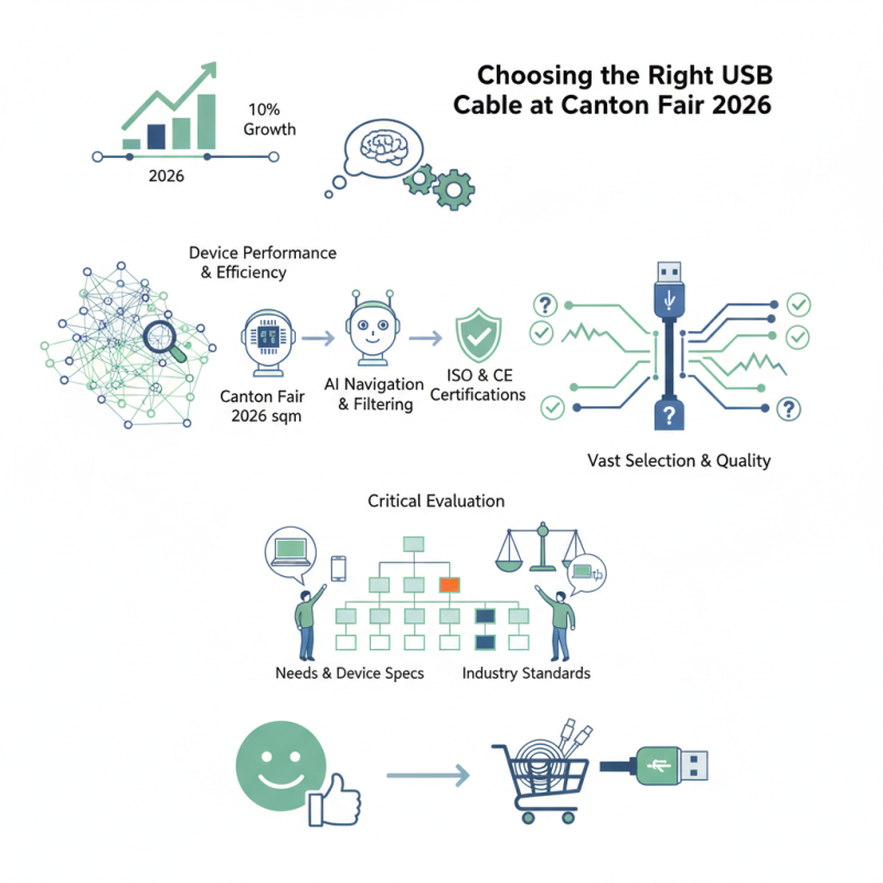 How to Choose the Right USB Cable at Canton Fair 2026?