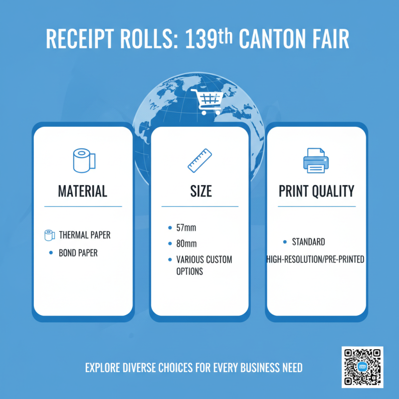 Top Receipt Rolls at 139th Canton Fair How to Choose the Best?