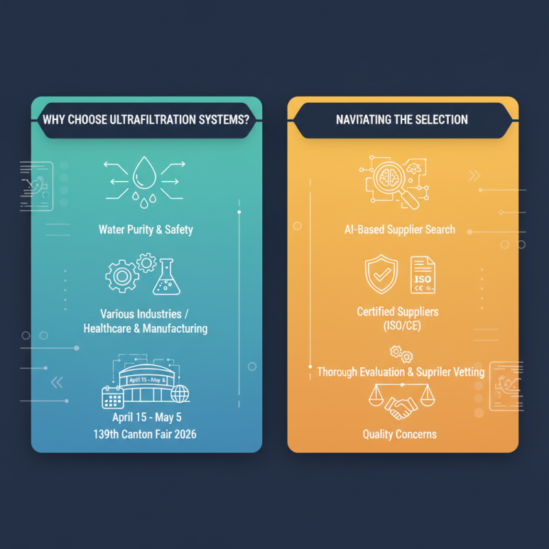Why Choose Ultrafiltration Systems at the 139th Canton Fair?