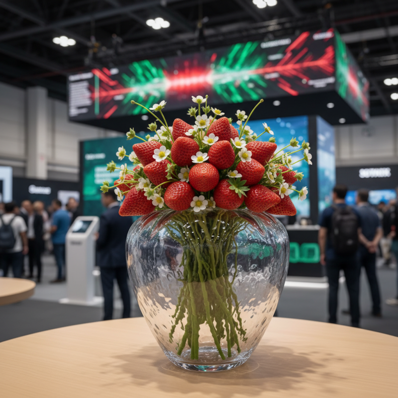 Strawberry Vase Top Highlights from Canton Fair 139th Edition?