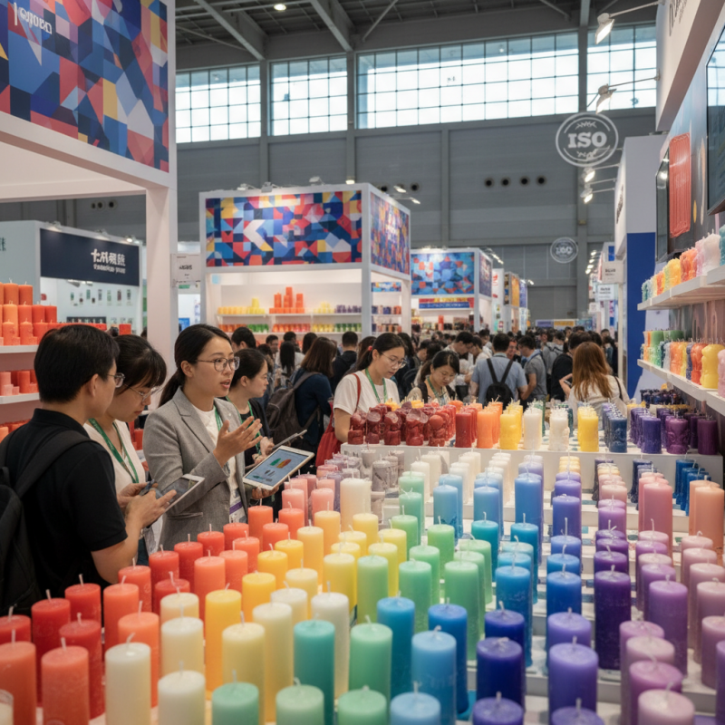 How to Find Reliable Colored Candles Supplier at Canton Fair?