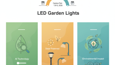 Top 10 LED Garden Lights to Explore at Canton Fair 139?