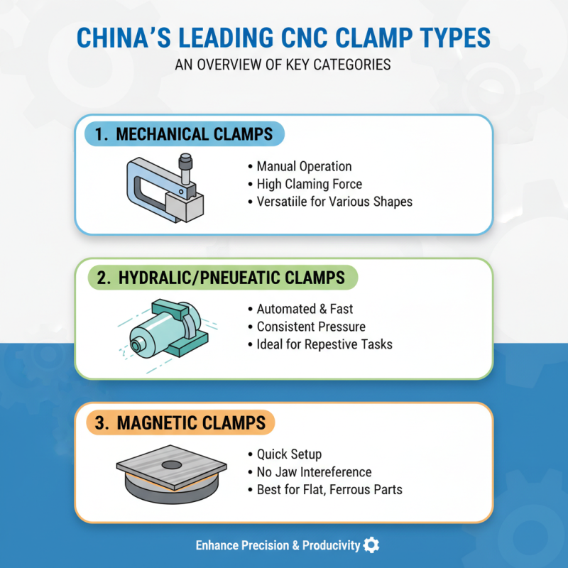 China Top CNC Clamp Types and Their Applications in Manufacturing?
