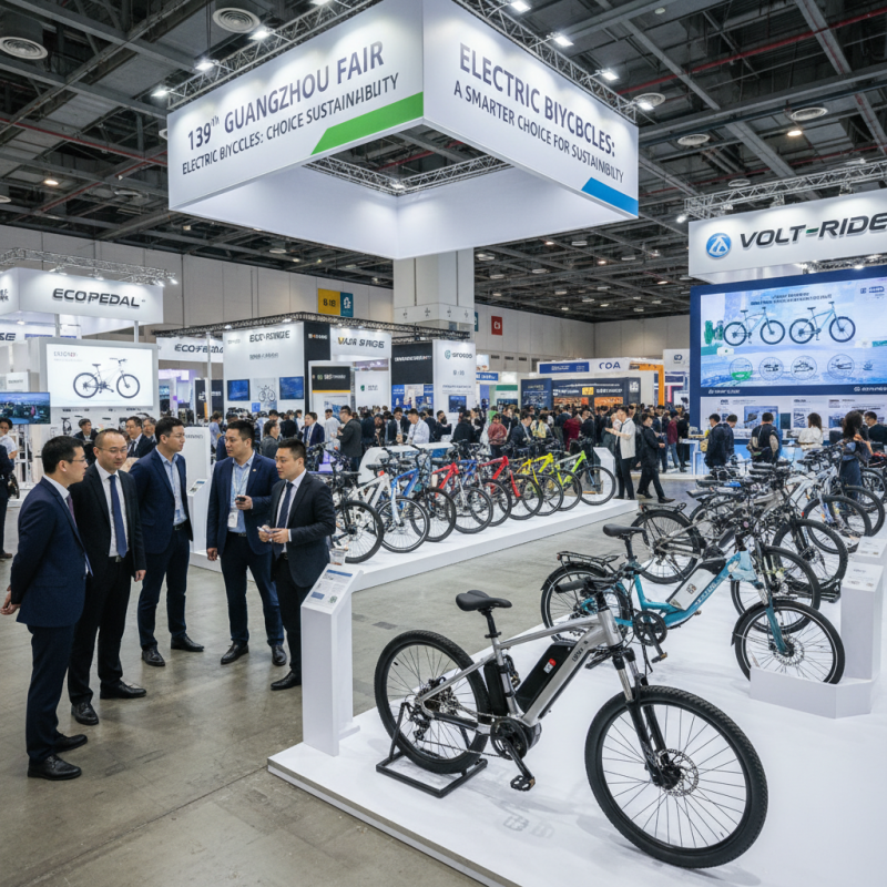 Электрический велосипед на 139-й ярмарке в Гуанчжоу — лучший выбор?