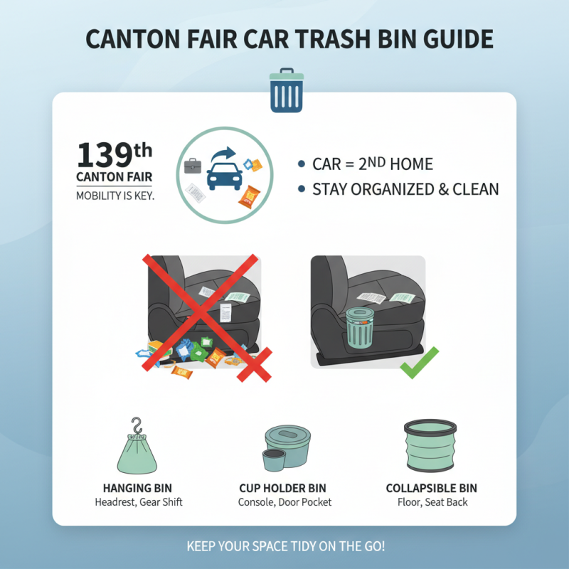 Why You Need a Car Trash Bin at the 139th Canton Fair?