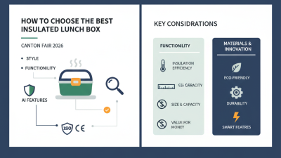 How to Choose the Best Insulated Lunch Box at Canton Fair?
