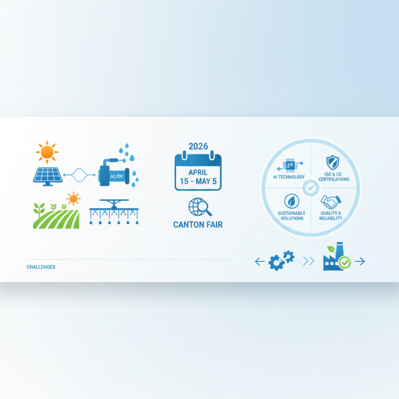 Best AC/DC Solar Surface Pumps at Canton Fair 2026?