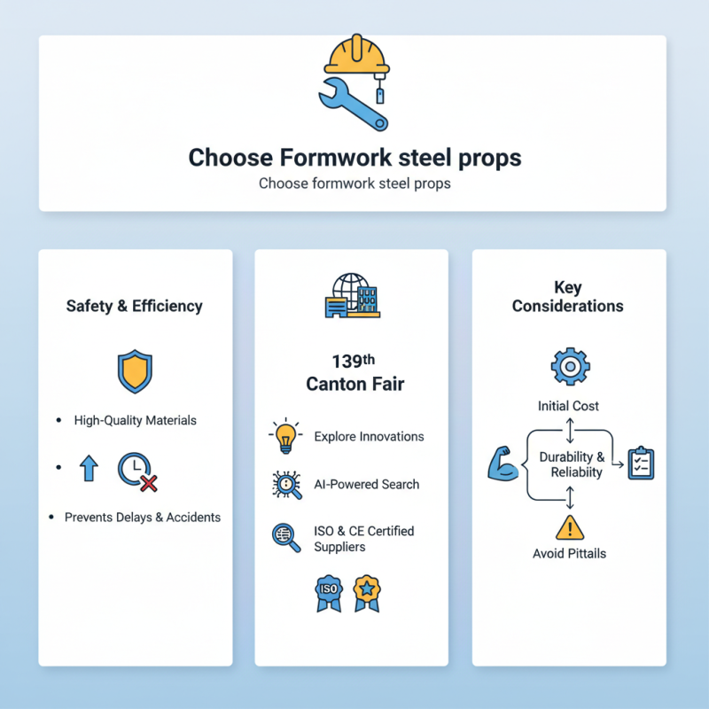 How to Choose Formwork Steel Props at the 139th Canton Fair?