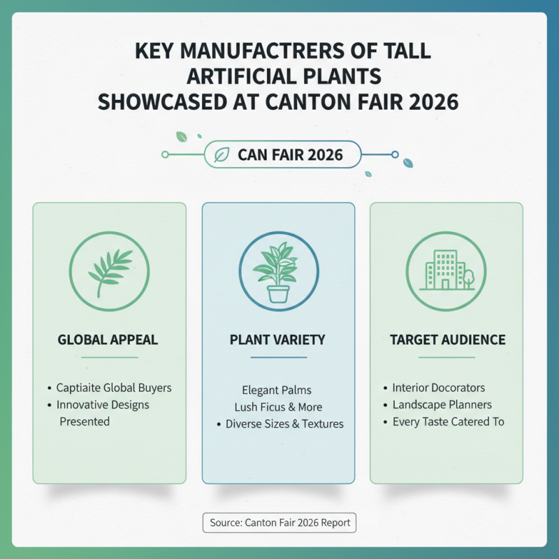 Top Tall Artificial Plants for Global Buyers at Canton Fair 2026?