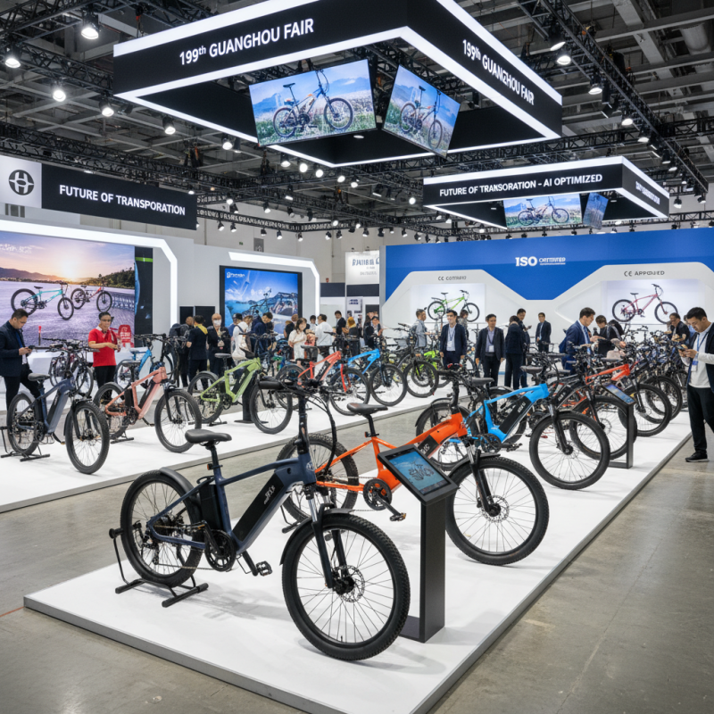 Электрический велосипед на 139-й ярмарке в Гуанчжоу, что ожидается?