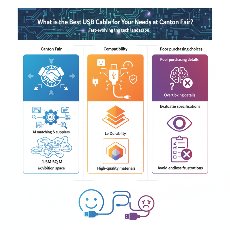 What is the Best USB Cable for Your Needs at Canton Fair?