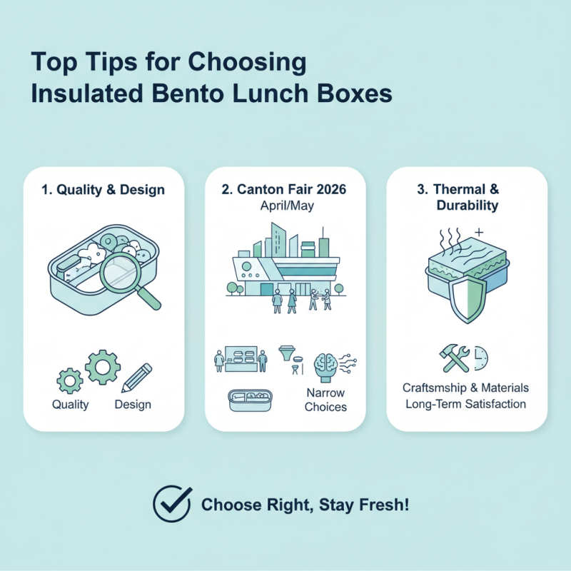 Top Tips for Choosing Insulated Bento Lunch Boxes at Canton Fair?