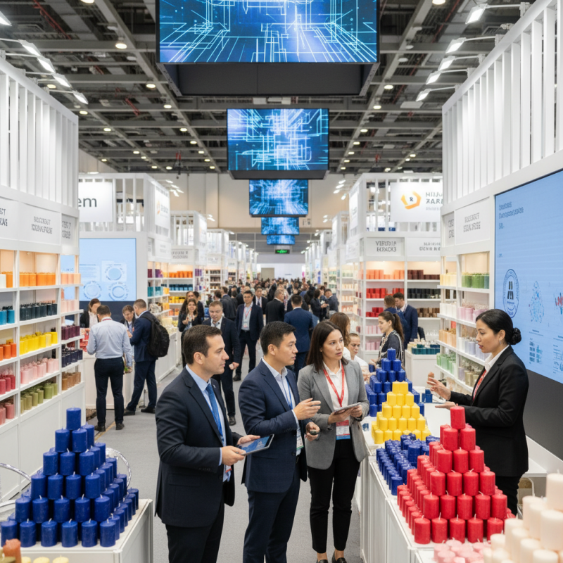 How to Find the Best Colored Candles Supplier at Trade Fairs?