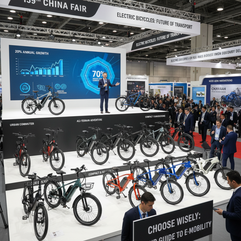 Электрический велосипед на 139-й ярмарке в Китае что выбрать?
