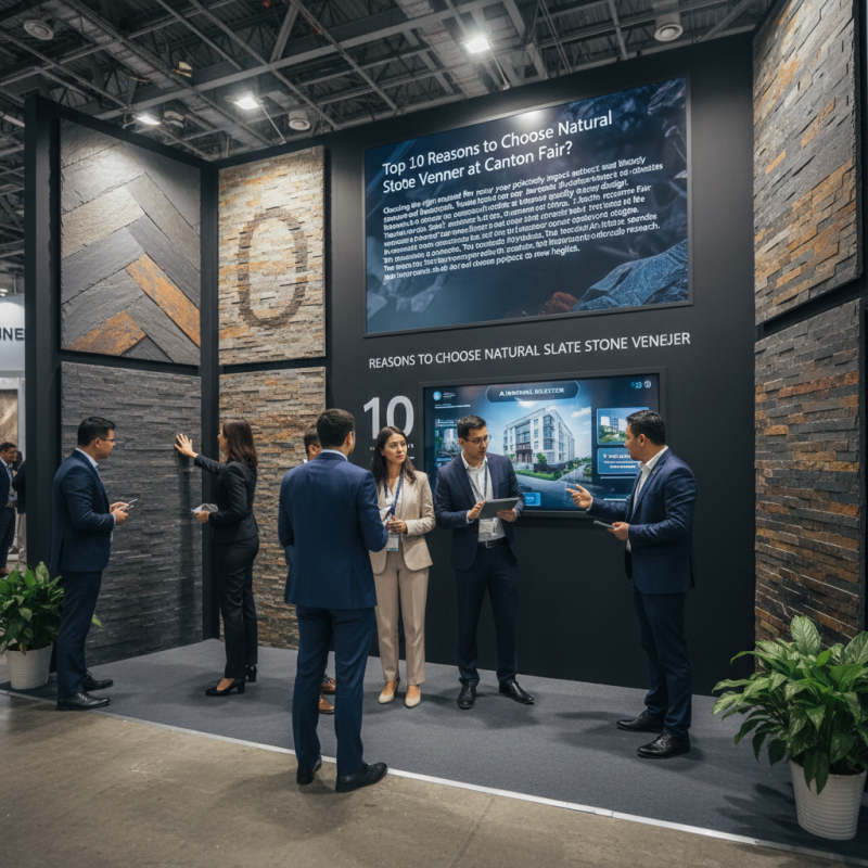 Top 10 Reasons to Choose Natural Slate Stone Veneer at Canton Fair?