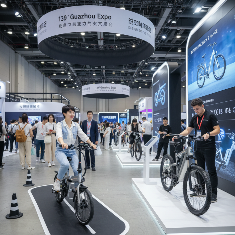 Электрические велосипеды на 139-й выставке Гуанчжоу как выбрать?