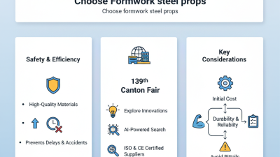 How to Choose Formwork Steel Props at the 139th Canton Fair?