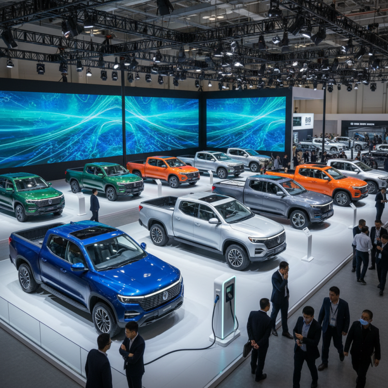 Top 10 Electric Pickup Trucks Unveiled at China Import Export Fair?