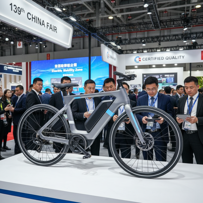 Электрический велосипед на 139-й ярмарке в Китае как выбрать?