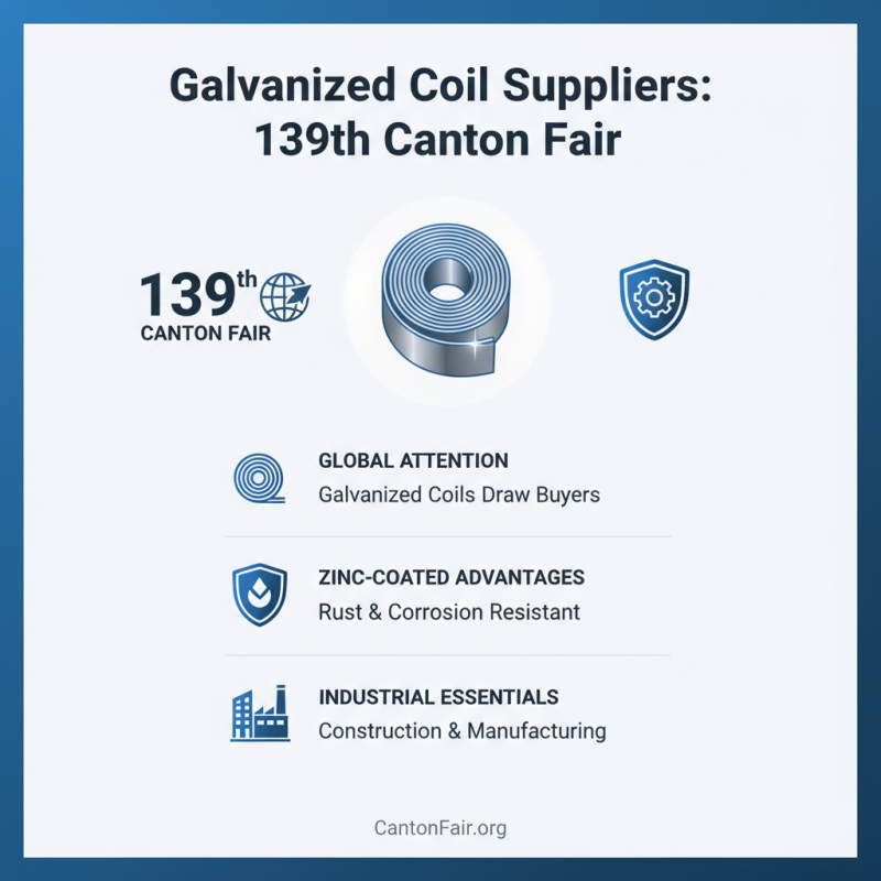 What is Galvanized Coil at the 139th Canton Fair?