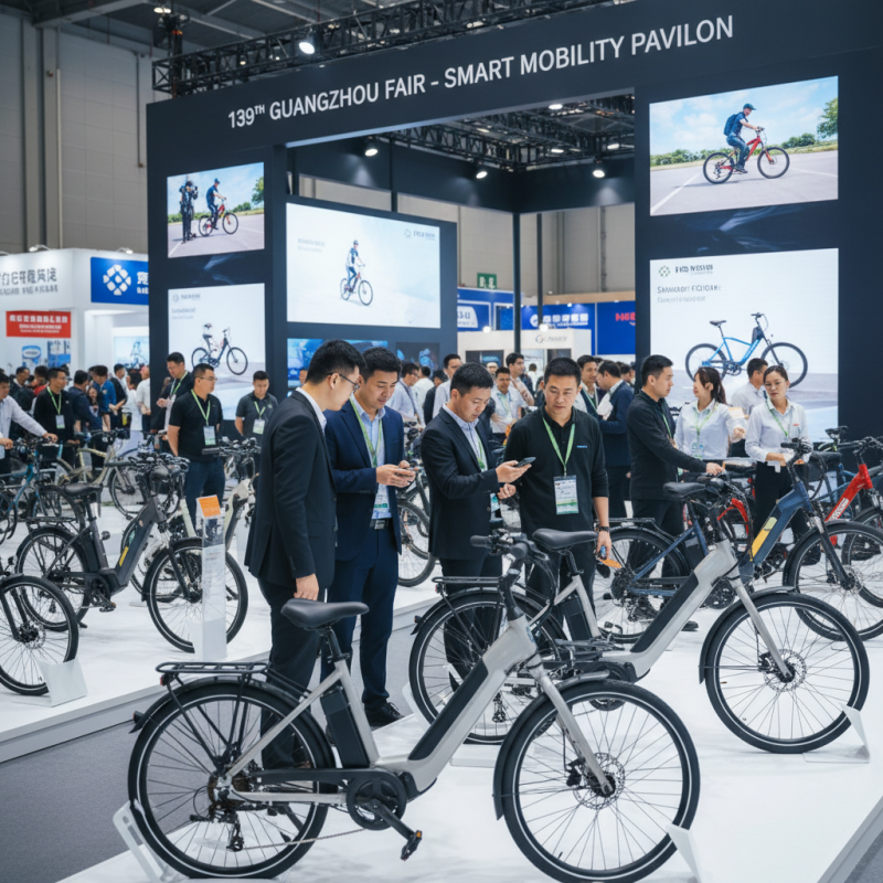 Электрический велосипед на 139-й ярмарке в Гуанчжоу как выбрать?