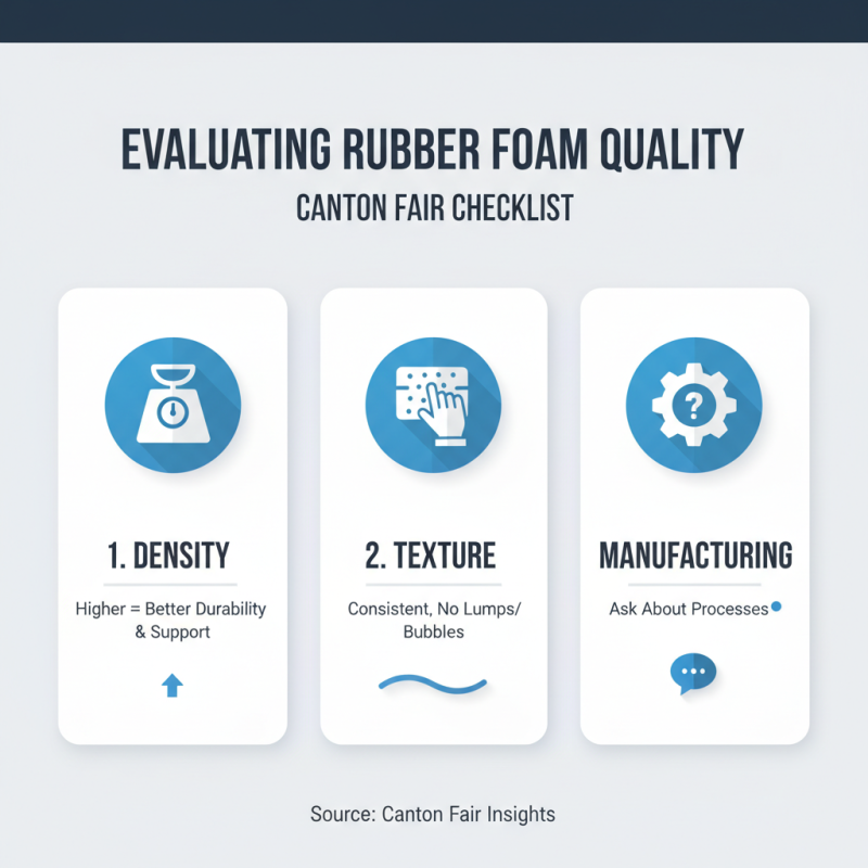 How to Source Quality Rubber Foam at Canton Fair 139?