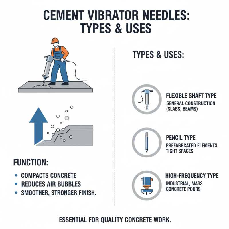 2026 Top Cement Vibrator Needle Features and Innovations to Know?
