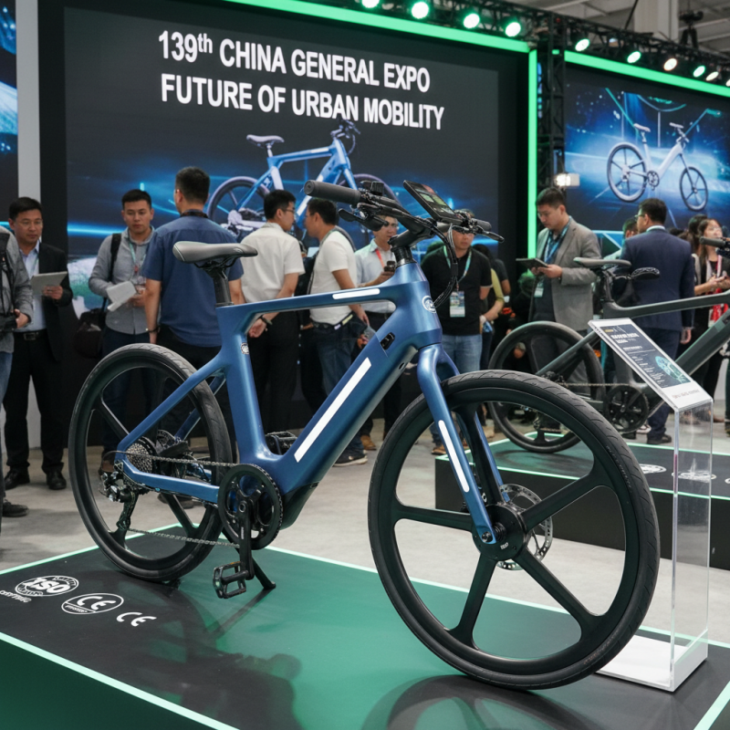 Электрический велосипед на 139-й Всеобщей Ярмарке в Китае?