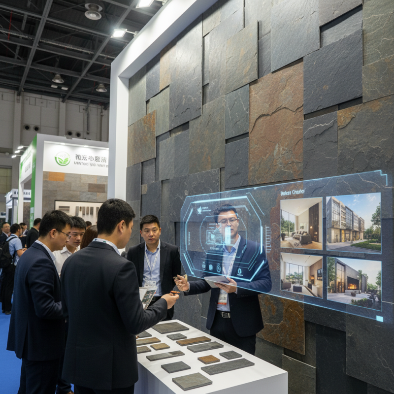 What is Natural Slate Stone Veneer at the 139th Canton Fair?