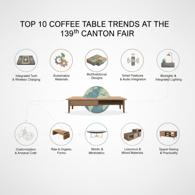 Top 10 Coffee Table Trends at the 139th Canton Fair?