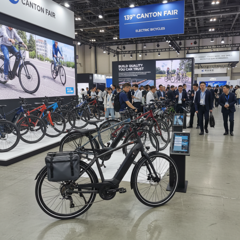 Электрические велосипеды на 139й Кантонской ярмарке как выбрать?