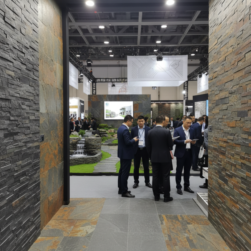 What is Natural Slate Stone Veneer at China Import and Export Fair?