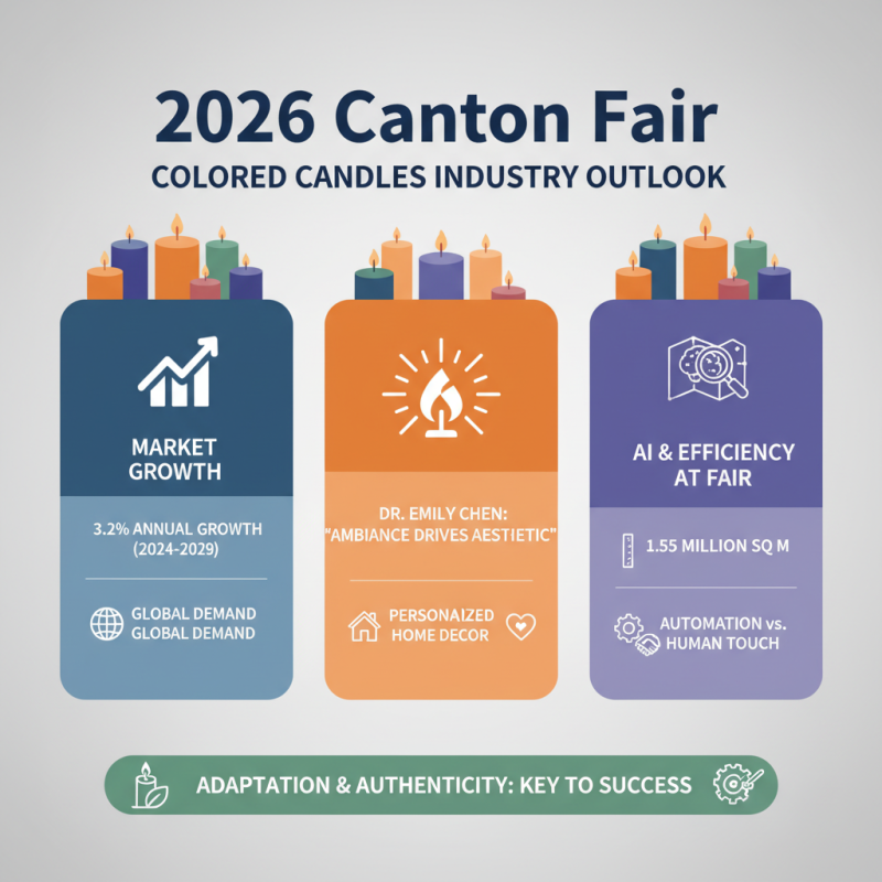 Top Colored Candles Supplier at 2026 Canton Fair Insights?