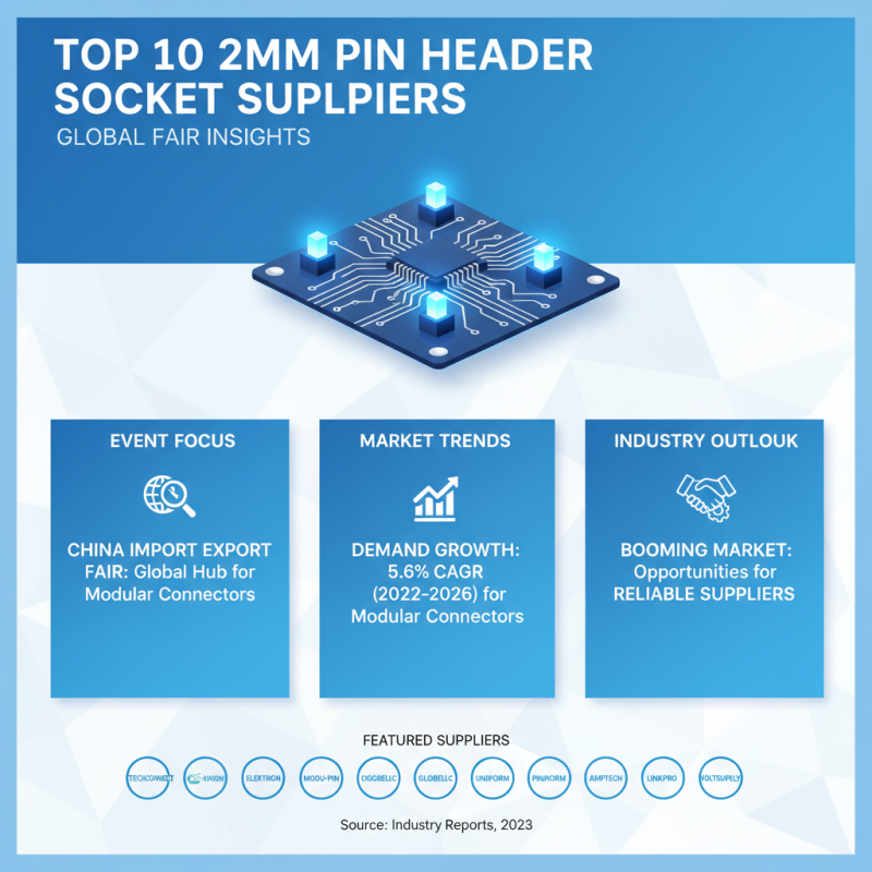 Top 10 2mm Pin Header Socket Suppliers at China Import Export Fair?