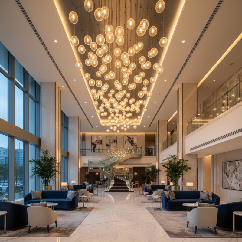How to Choose the Right Chandelier Size for Your Hotel Lobby?
