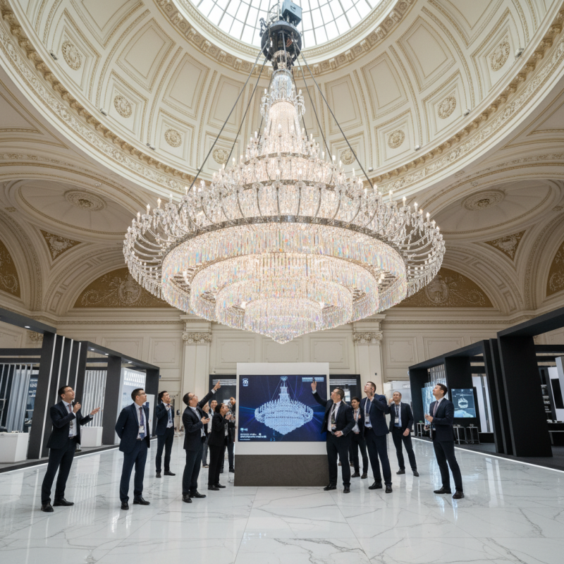How to Hang a Chandelier on High Ceilings for Global Trade?