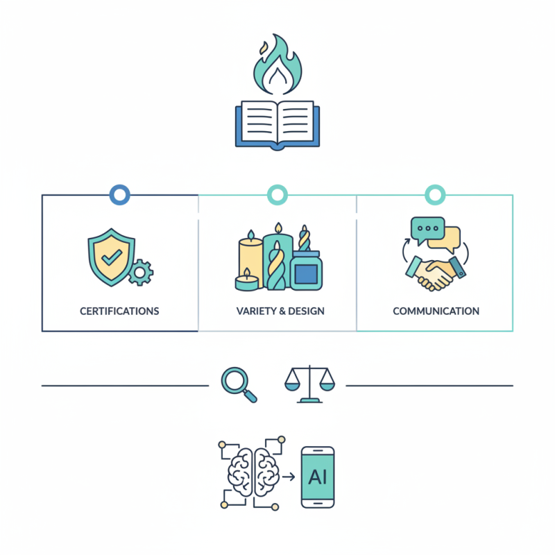 What to Look for in a Colored Candles Supplier at Canton Fair?