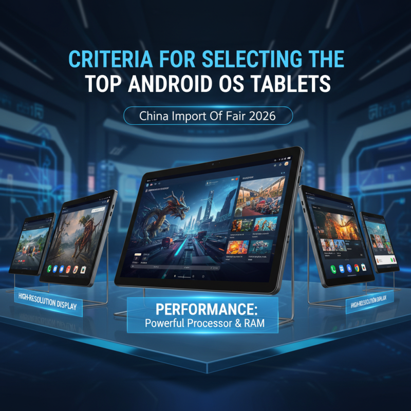 Top 10 Android OS Tablets at China Import Export Fair 2026?