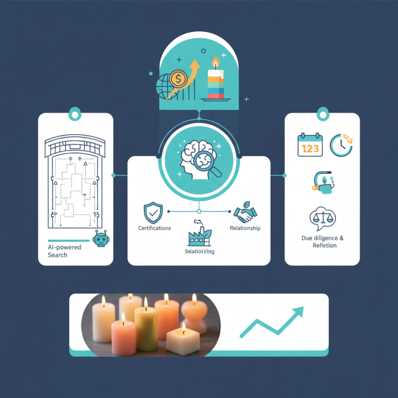 How to Find Reliable Colored Candles Supplier at Canton Fair?