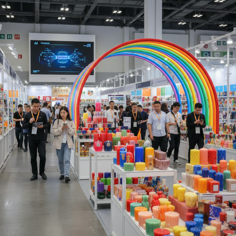 China Top Colored Candles Supplier at Canton Fair 139th?