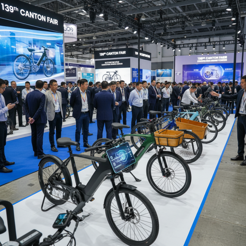 Электрические велосипеды на 139-й Кантонской ярмарке что важно знать?