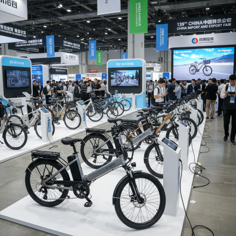 Электрические велосипеды на 139-й Китайской Ярмарке?